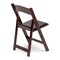 Atlas Commercial Products TitanPRO Mahogany Resin Folding Chair RFC6MHG - alternate 6